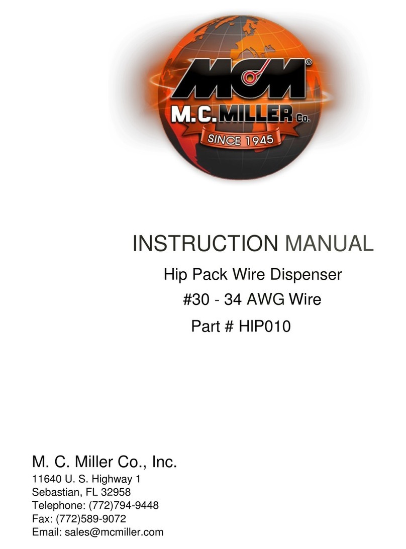 M. C. Miller Co. HlP010 instruction manual