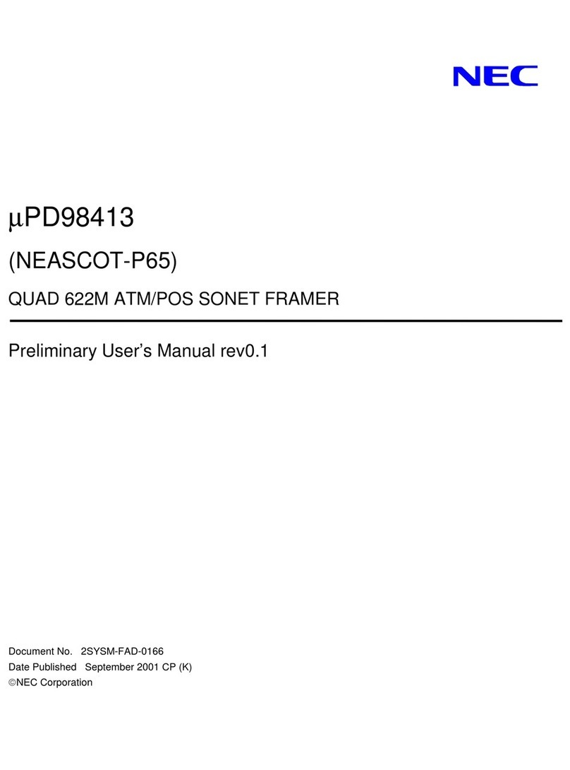 NEC UPD98413 user manual