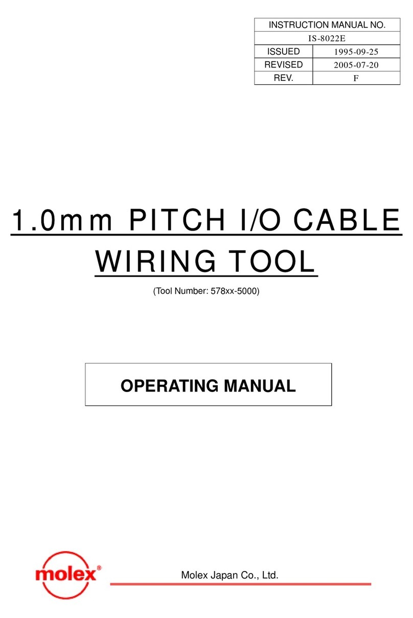 molex 57859-5000: 10P User manual