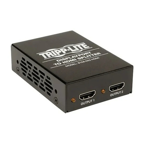 Tripp Lite B156-002-HDMI User manual Tripp Lite B156-002-HDMI User manual