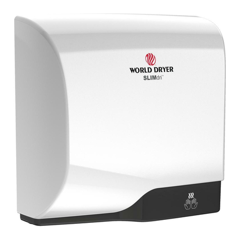World Dryer SLIMdri L48 Series User manual