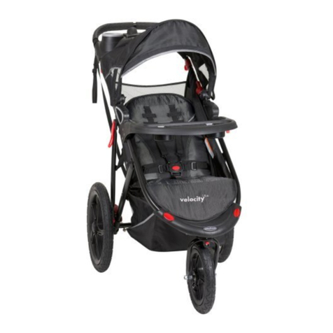 Baby Trend Velocity Lite JG58 instruction manual
