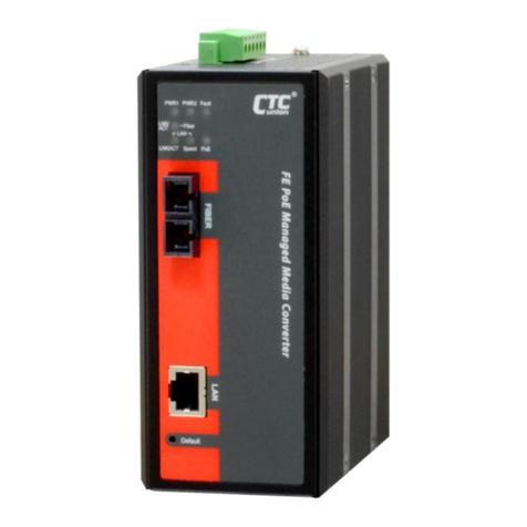 CTC Union IMC-100M-PH12 Quick installation guide
