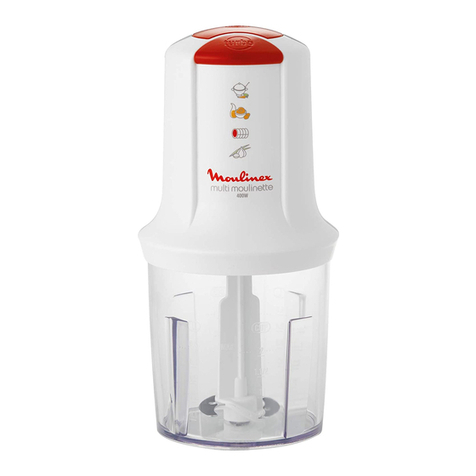 Moulinex Moulinette manual