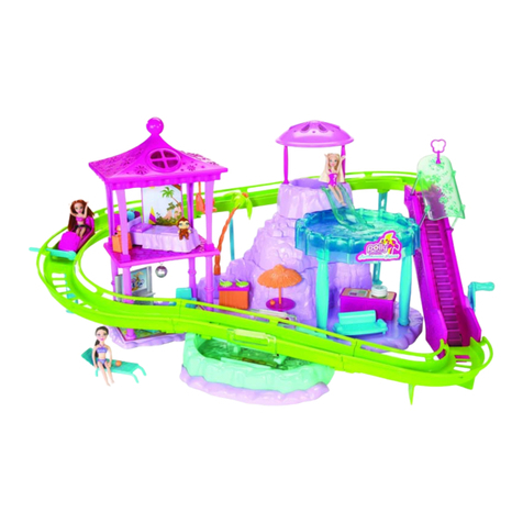 Mattel Polly Pocket Roller Coaster Resort User manual