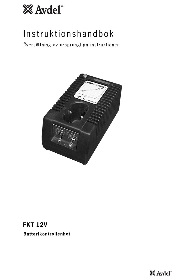 Avdel FKT 12V User manual