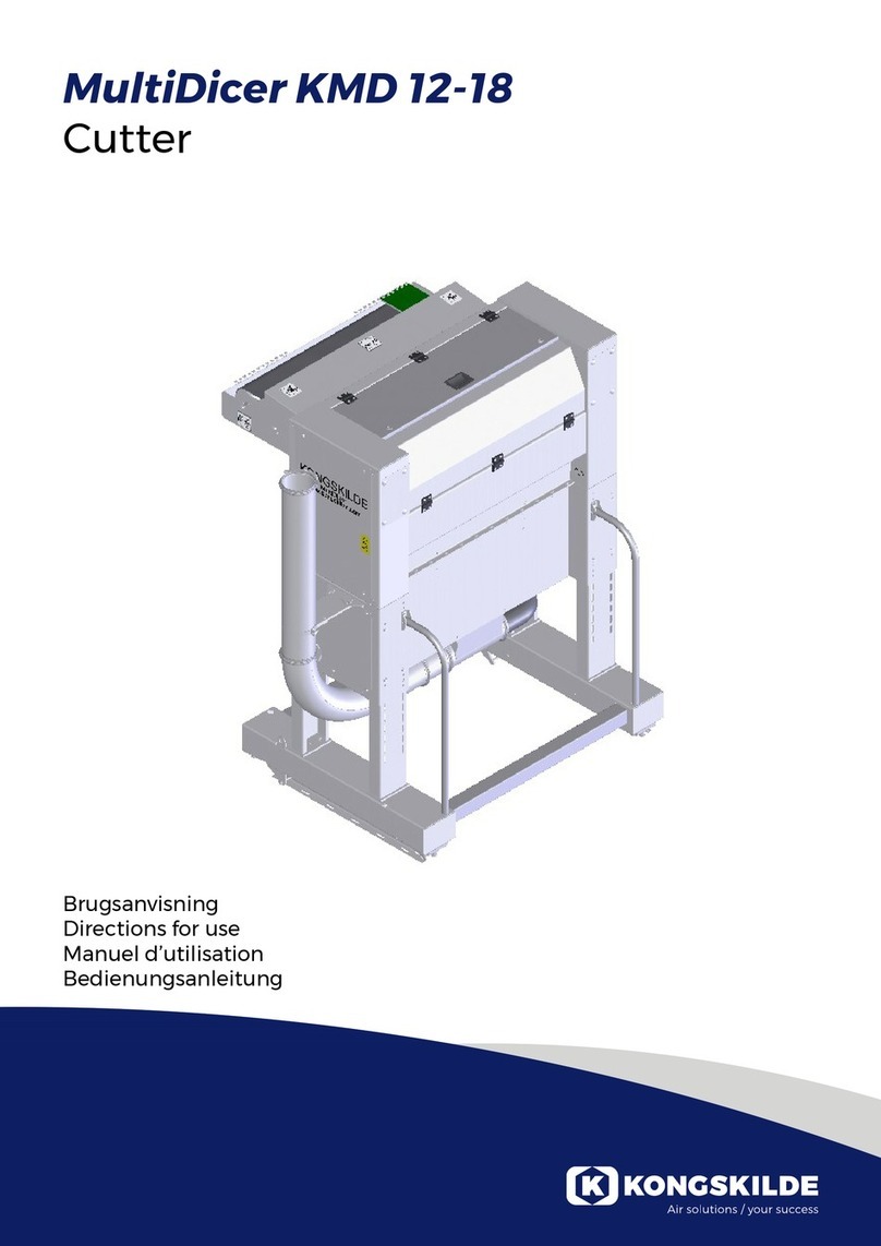 Kongskilde MultiDicer KMD 12 Manual
