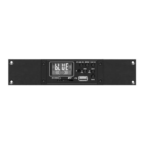 RCS AUDIO-SYSTEMS BM-10 U operating instructions