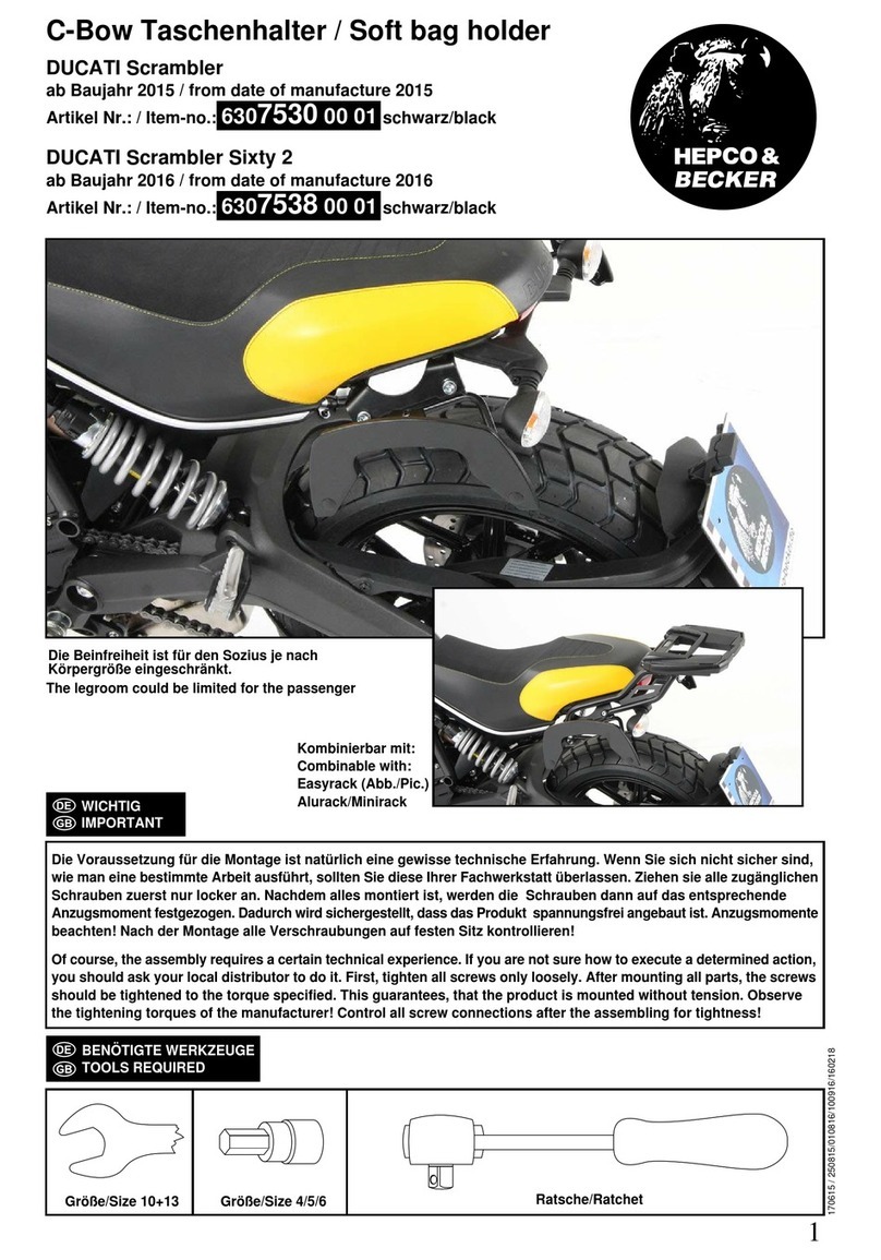 hepco & becker 6307530 00 01 User manual hepco & becker 6307530 00 01 User manual