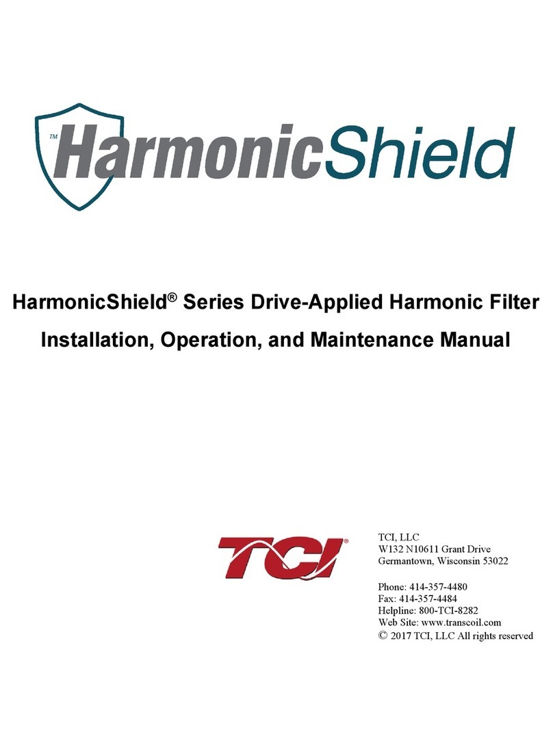 TCi HarmonicShield Series User manual