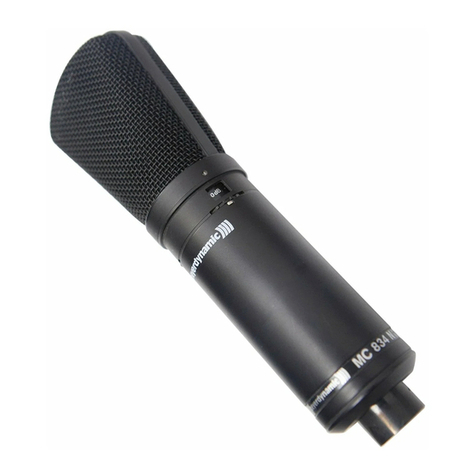 Beyerdynamic MC 834 User manual