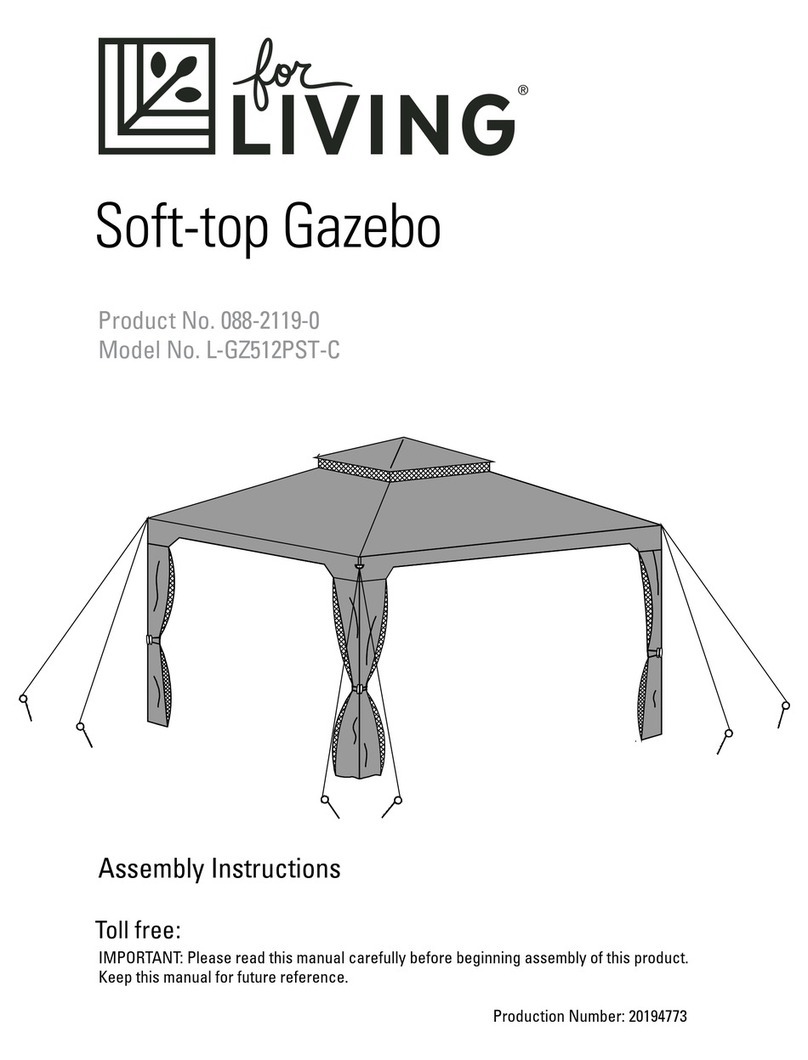 for Living L-GZ512PST-C Assembly instructions