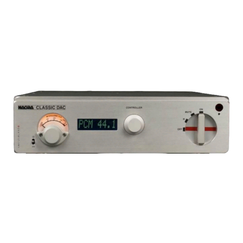 Nagra CLASSIC DAC instruction manual