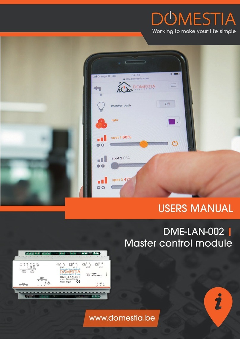Domestia DME-LAN-002 user manual