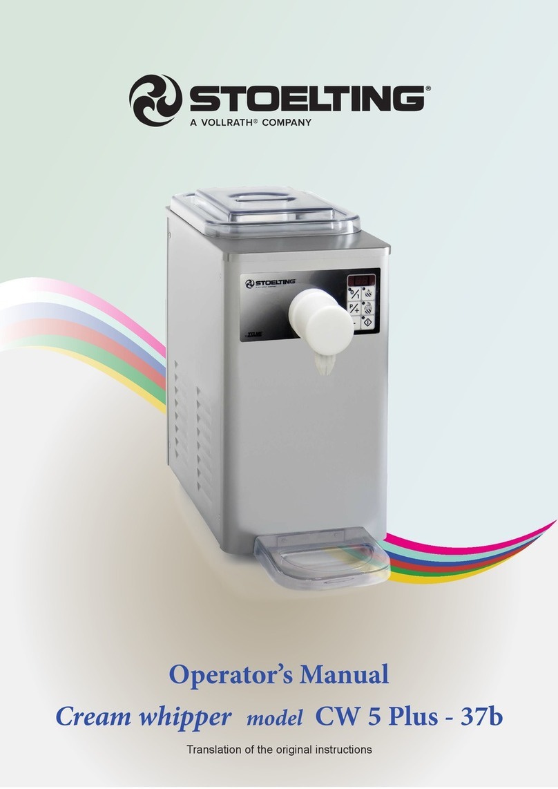 Vollrath STOELTING CW 5 Plus - 37b User manual