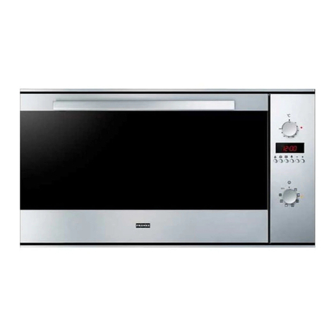 Franke FMXO 86 S XS Installation and user manual Franke FMXO 86 S XS Installation and user manual