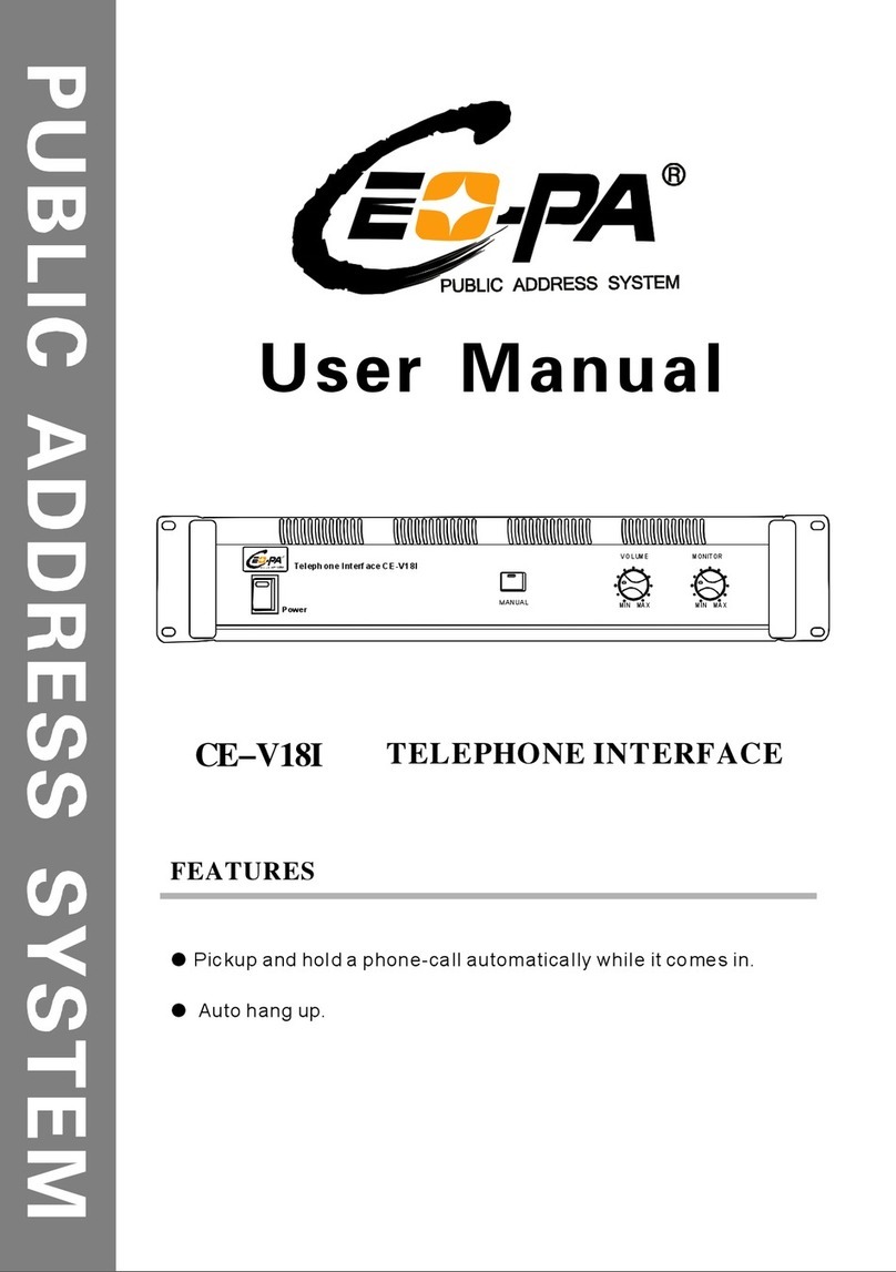 CEOPA CE-V18I user manual