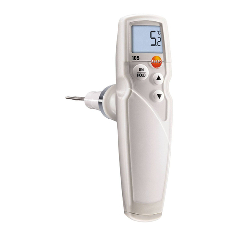 TESTO 105 User manual