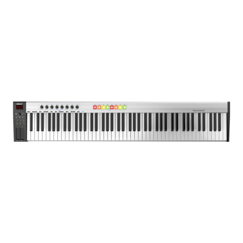 Worlde Digital Piano BLUE WHALE user manual
