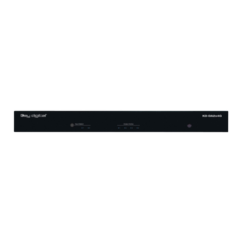 Key Digital KD-DA2x4G User manual Key Digital KD-DA2x4G User manual