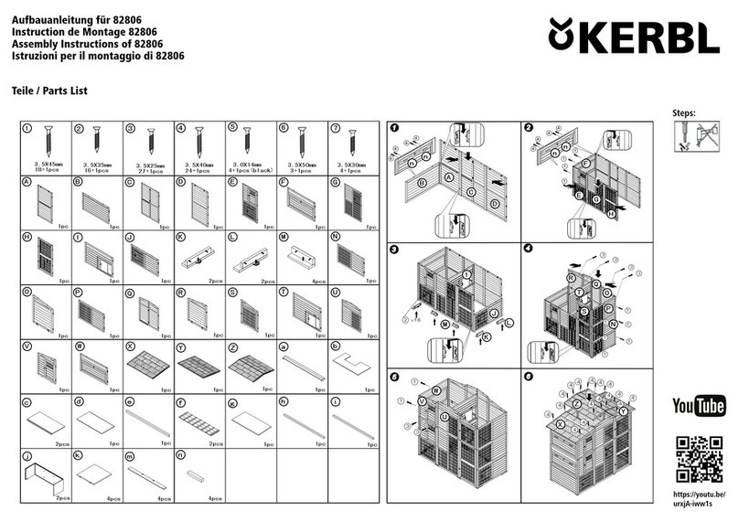 Kerbl 82806 Assembly instructions