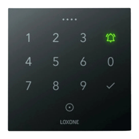 LOXONE NFC CODE TOUCH TREE User manual