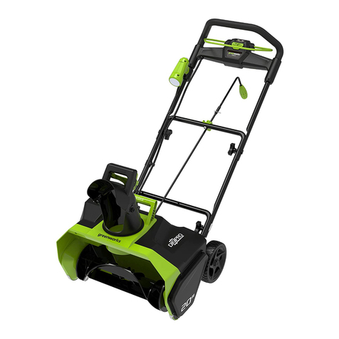 GreenWorks Tools 2600007 Original instructions