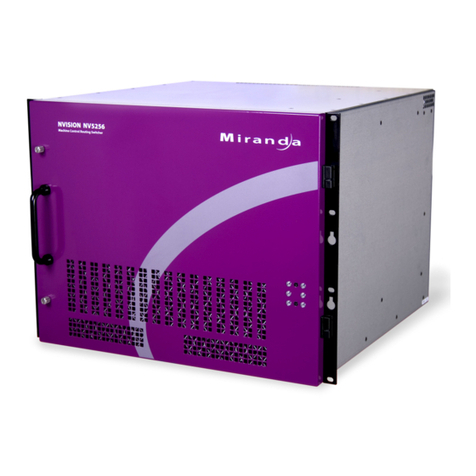 Miranda NV5256 user guide