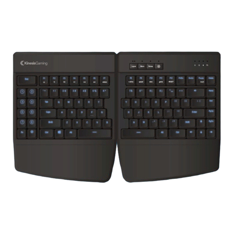 Kinesis Gaming FREESTYLE EDGE quick start guide