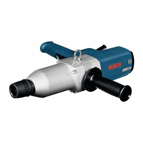 Bosch GDS 24 Professional User manual