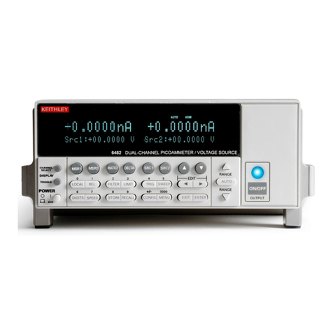 Keithley 6482 Reference manual