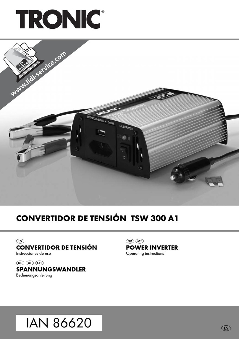 Tronic TSW 300 A1 User manual