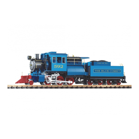 PIKO Blue Comet 2-6-0 Camelback instruction manual