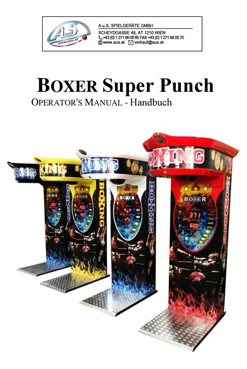 A.u.S BOXER Super Punch Operator's manual A.u.S BOXER Super Punch Operator's manual