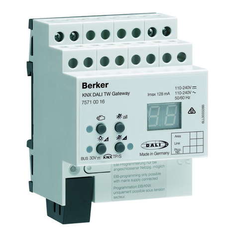 Berker 75710016 quick guide