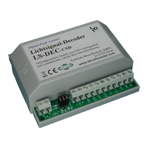 LDT LS-DEC-CSD-F User manual