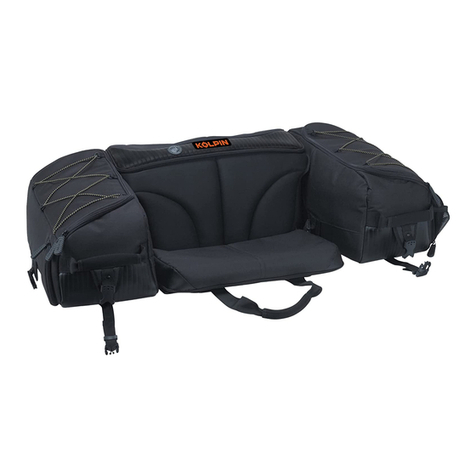 Kolpin Matrix Seat Bag Assembly and installation