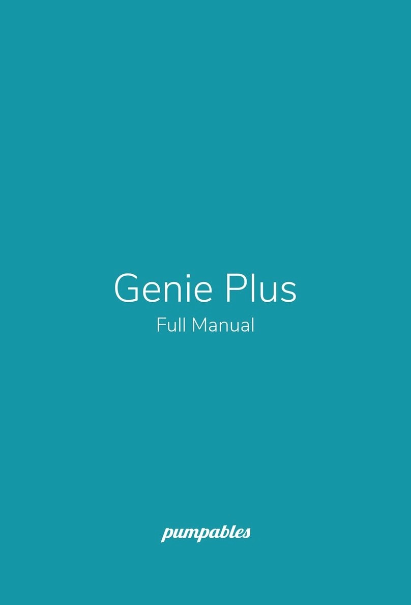 Pumpables Genie Plus Installation instructions