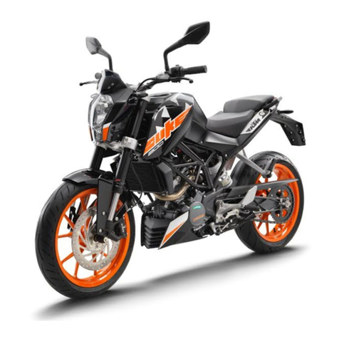 KTM 200 Duke 2017 User manual
