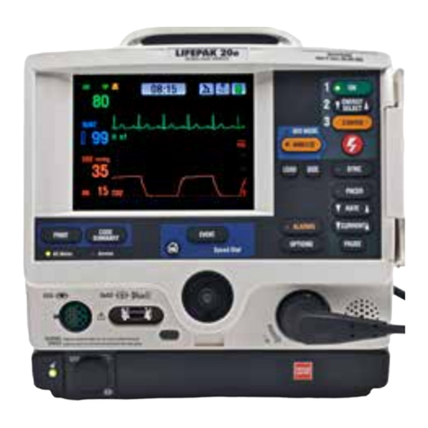 Physio Control LIFEPAK 20 Quick Reference for Clinical Use