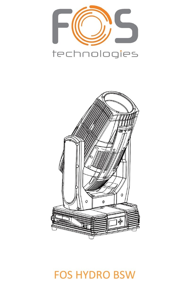 FOS Technologies FOS HYDRO BSW User manual