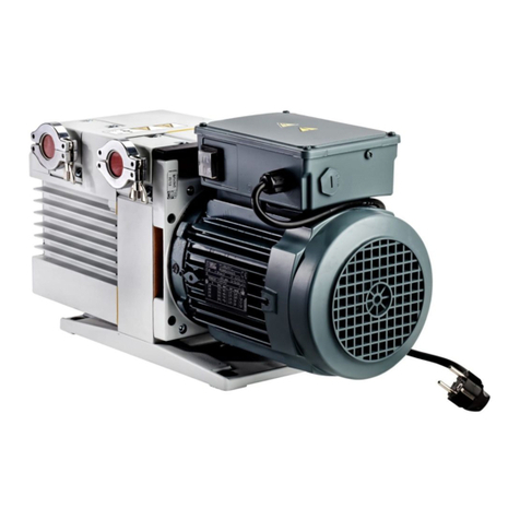LEYBOLD TRIVAC B SERIES User manual