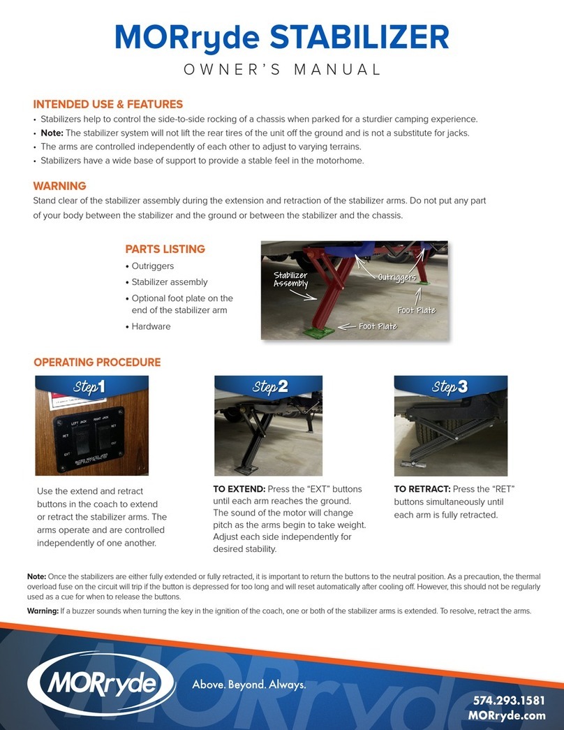 MORryde STABILIZER owner's manual