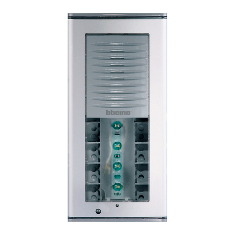 Bticino Terraneo 332801 User manual