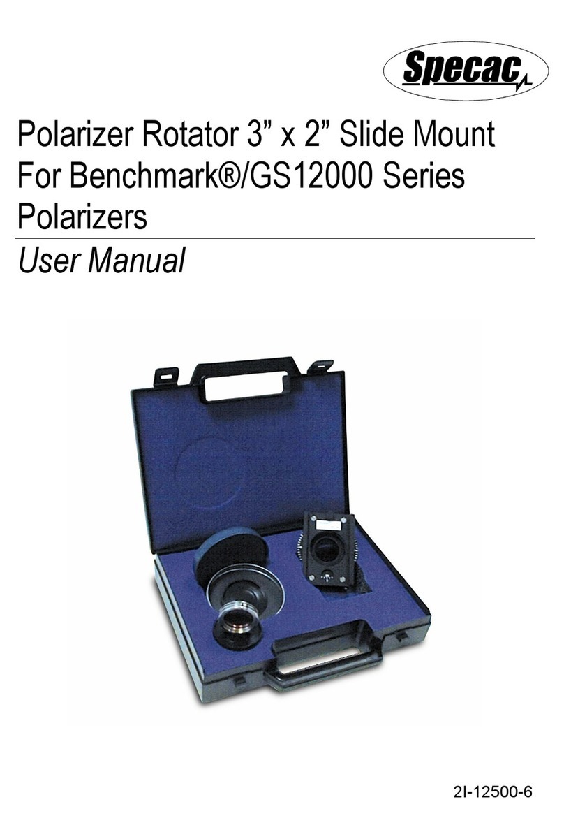 Specac GS12000 Series User manual