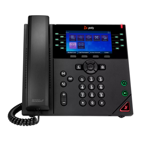 comwave Polycom VVX 450 Quick user guide