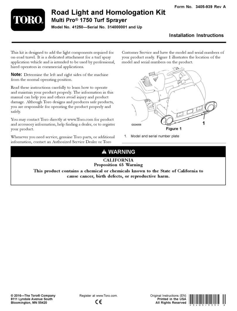 Toro 41250 User manual