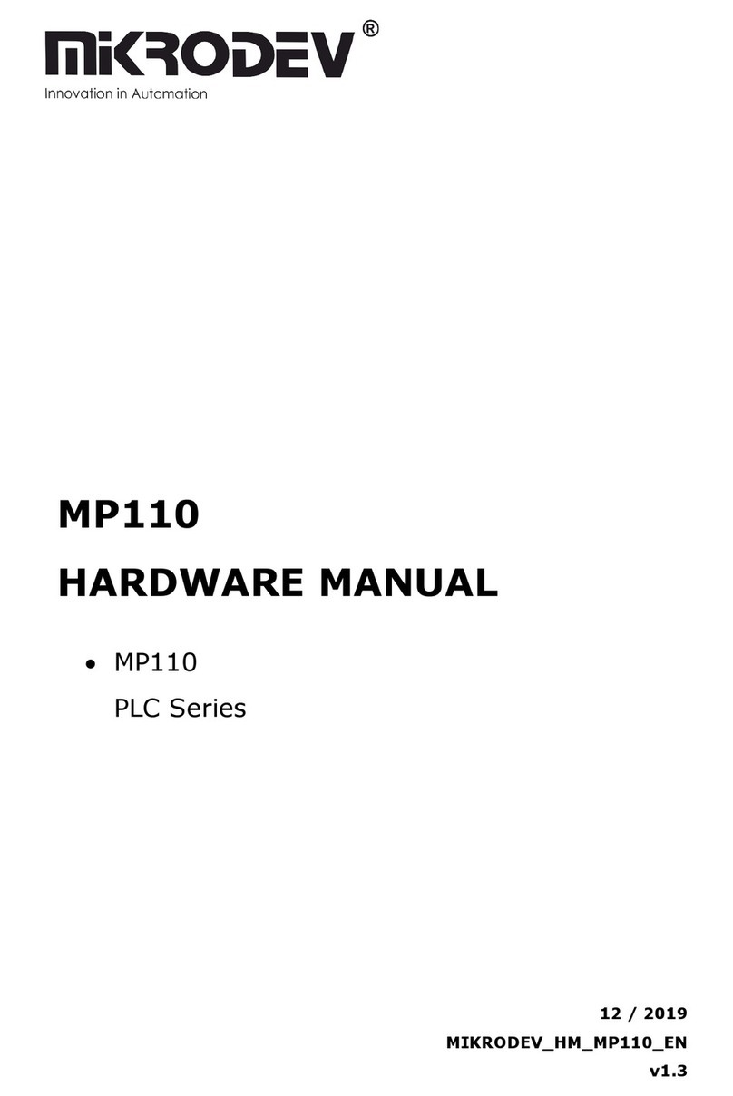 MIKRODEV MP110 Series Hardware manual