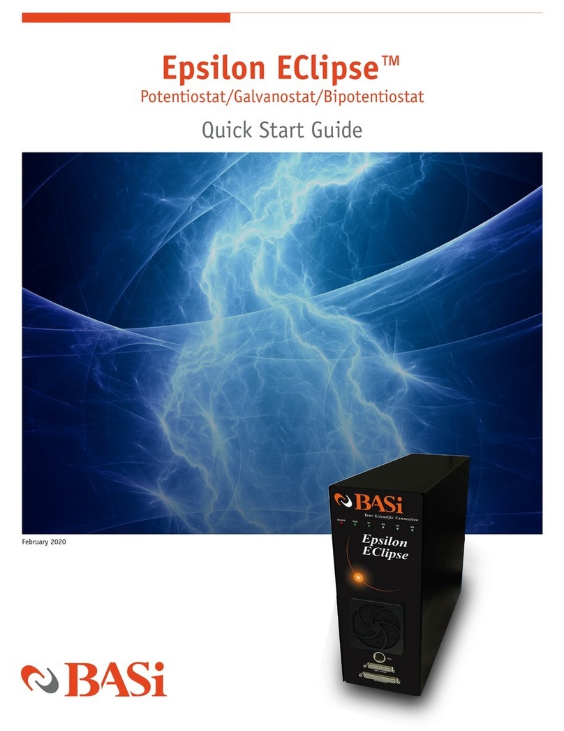 BASI Epsilon EClipse User manual