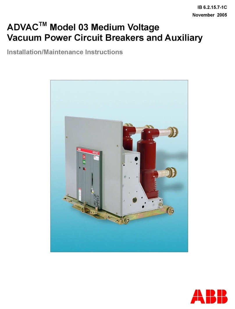 ABB ADVAC 03 Installation & maintenance instructions